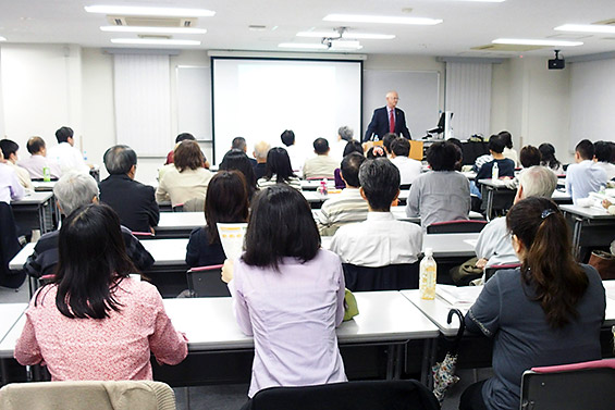 Photo: 2014 Minato Citizens' University "Japan as Number Three" at TUJ