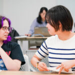 Meiji University Students Visit Japanese Class at Temple University, Japan Campus