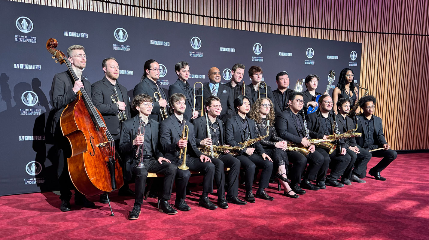 Temple University Jazz Band wins first place at the National Collegiate Jazz Championship.