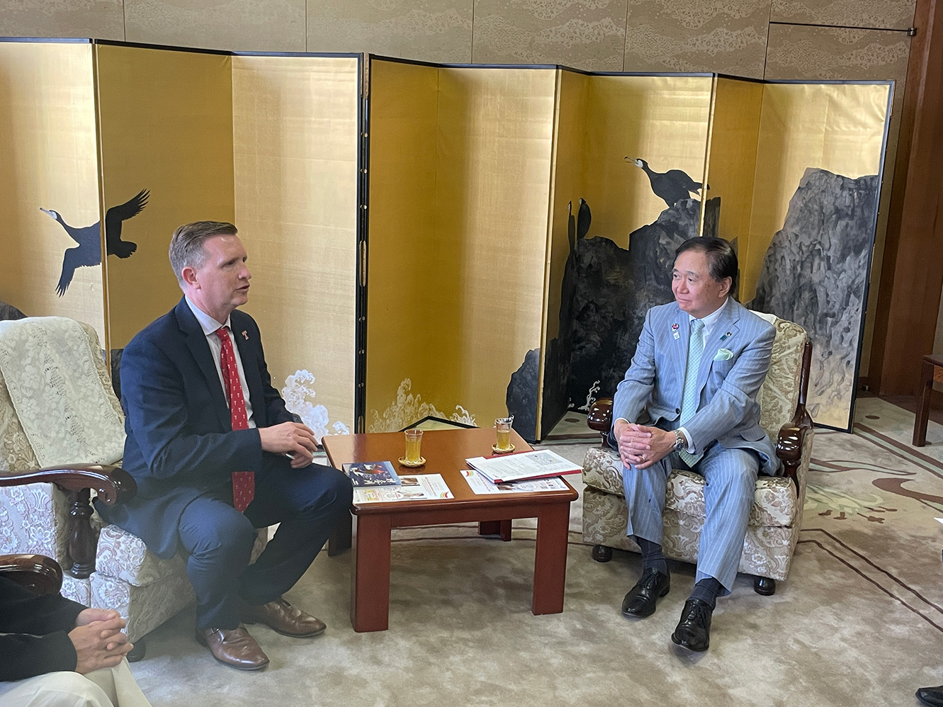 TUJ President Wilson Meets with Kanagawa Governor Ahead of Hillside Center Opening in Fall 2026